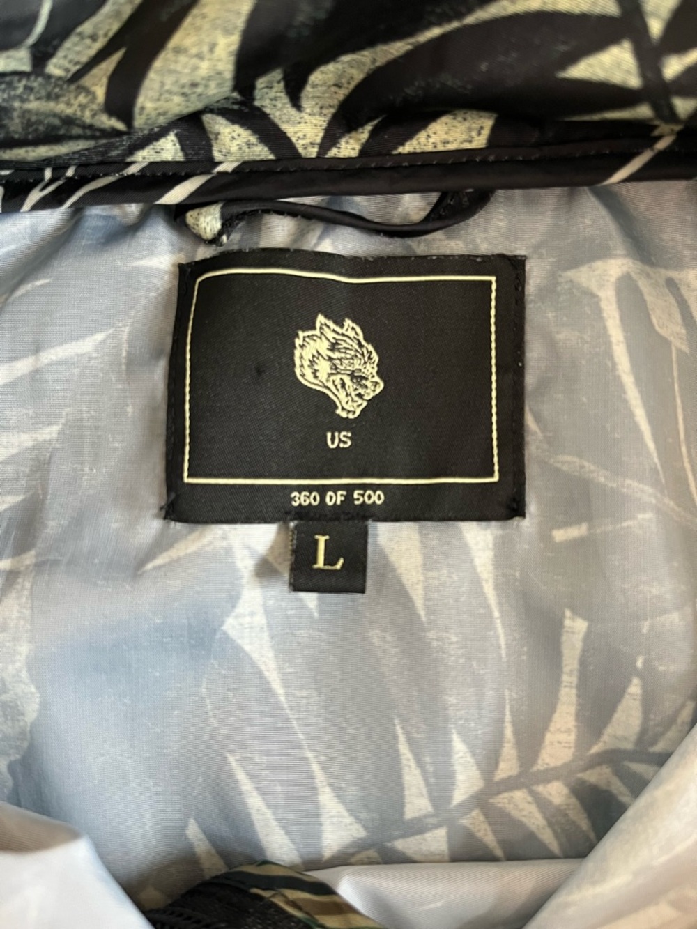 🔥 Civil Regime Darc Sport Wolves Club Windbreaker Jacket Limited 360/500 Size L - Picture 7 of 9